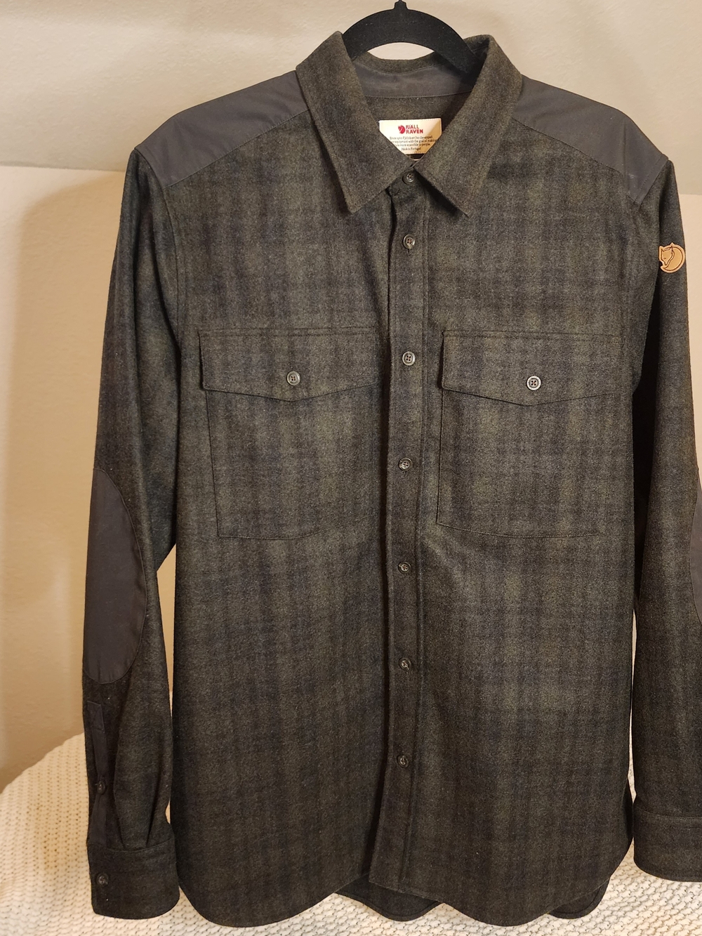Fjällräven Ovik Re-wool Button-Up Shirt